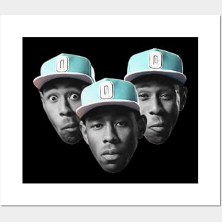 Tyler Collage Faces Posters and Art